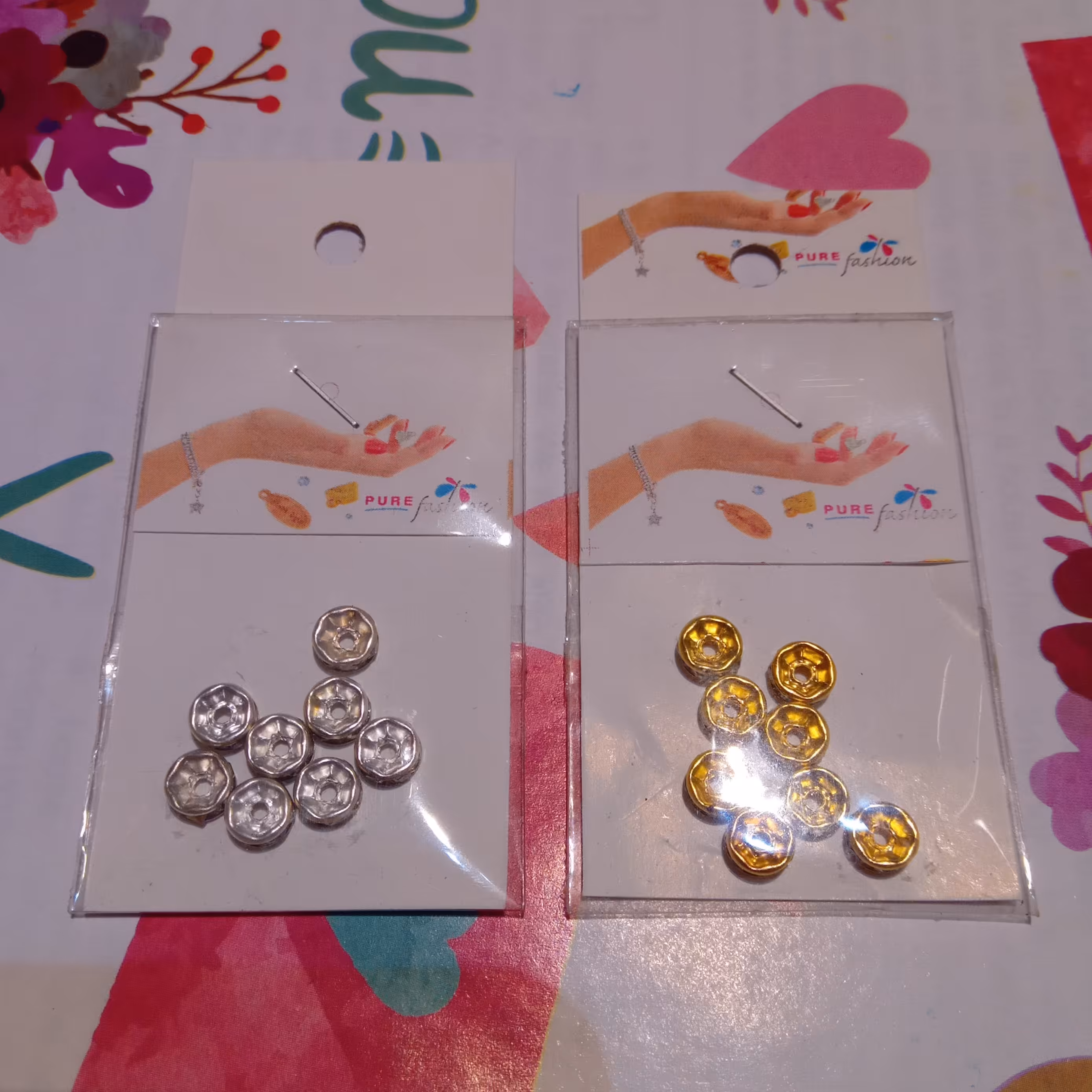 لوازم بدلیجات زینتی رینگ بدلیجات سایز2(همینو میخوام)