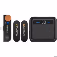 میکروفون بی سیم یقه ای دو کاربر کامیکا Comica Vimo S MI 2-Person Lightning