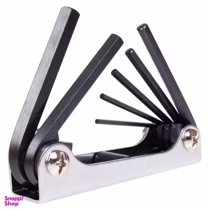 مجموعه 7 عددی آچار آلن تاشو آرکا مدل AB-3015