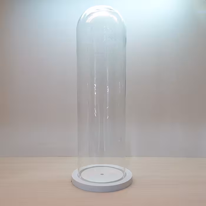 حباب شیشه ای فلکسی8در30کفه پلاستیکی(حباب فلاکسی)(دیو و دلبر)(گیفت باکس شیشه ای)