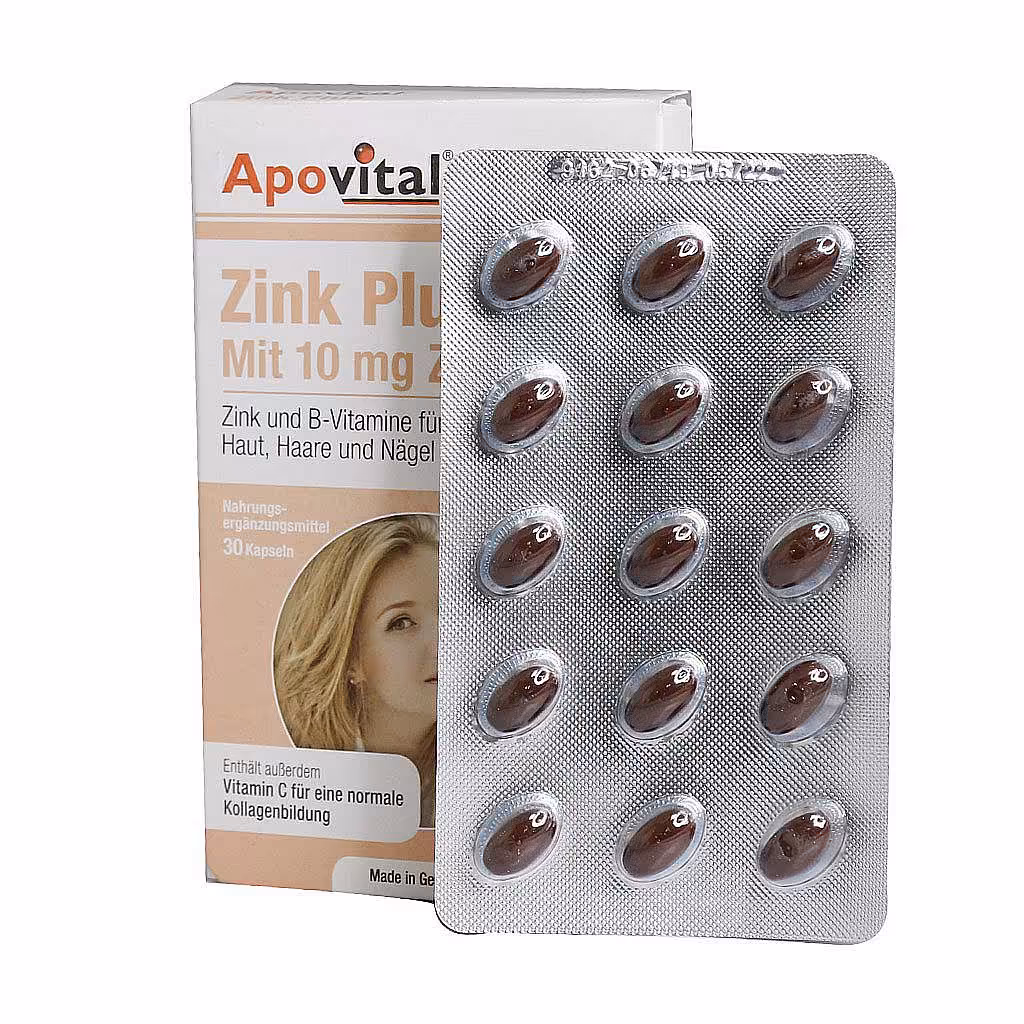 قیمت خرید اینترنتی کپسول ژلاتینی زینک پلاس آپوویتال 40 عدد داروخانه آنلاین فارموکسین