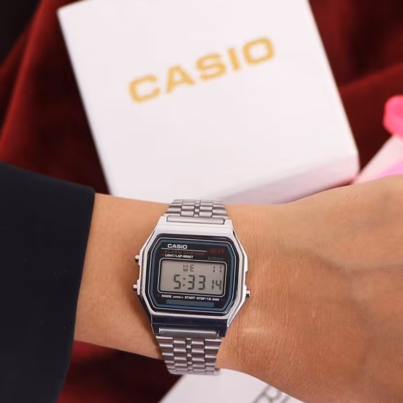 ساعت‌کاسیو نوستالژی کیفیت قوی رنگ سیلور درجه یک