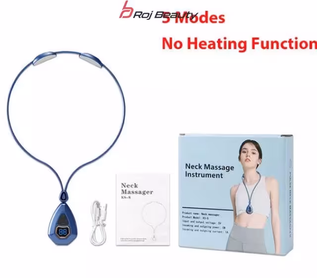 ماساژور گردن هوشمند Agdoad، کمپرس گرم، ماساژور ستون فقرات گردنی  Relieve Back Pain Shoulder USB Rechargeable