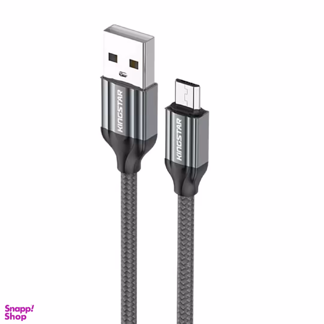 کابل تبدیل USB به microUSB کینگ استار مدل K21a طول 1 متر