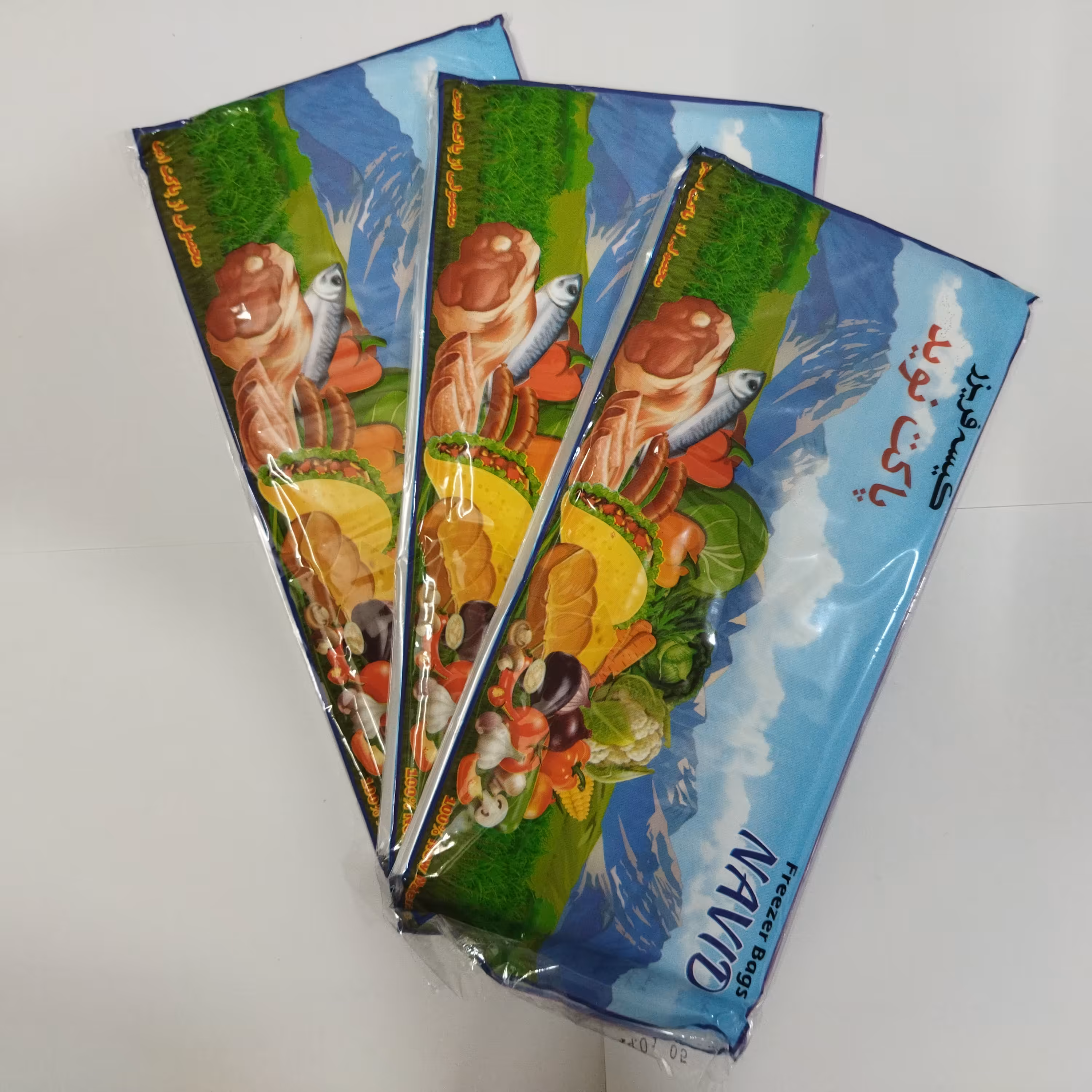 کیسه فریزر نوید 100عددی 