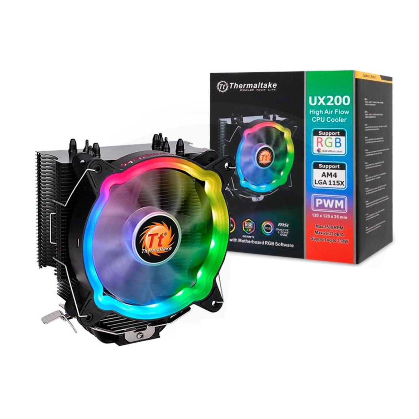 فن خنک کننده Cpu ترمالتیک thermaltake ux200