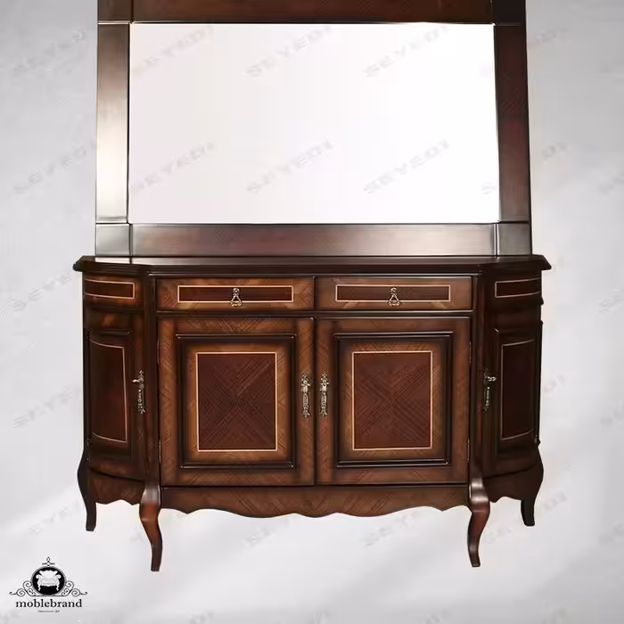 کنسول سه درب جناقی کشودار