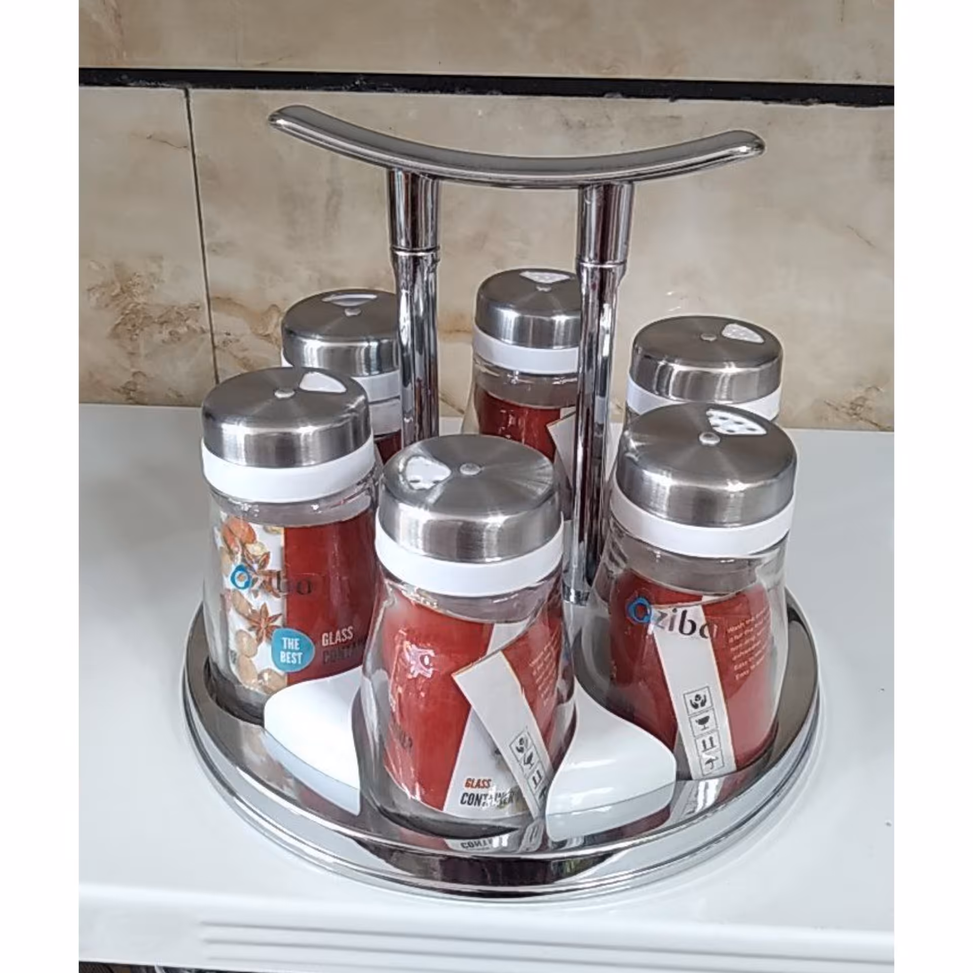 جا ادویه پایه دار زیبا سازان