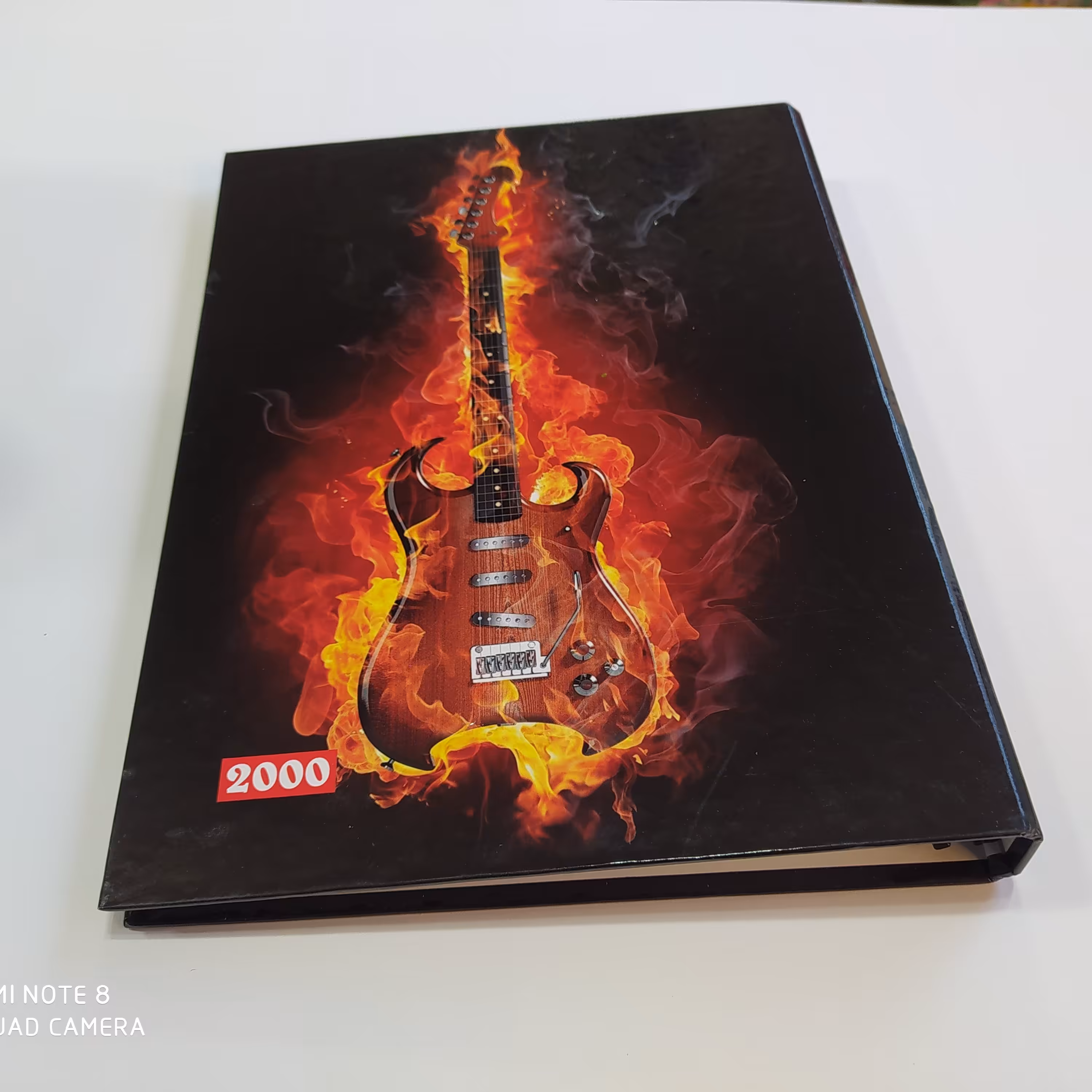 کلاسور قفل فلز به همراه 100 برگ دیوایدردار