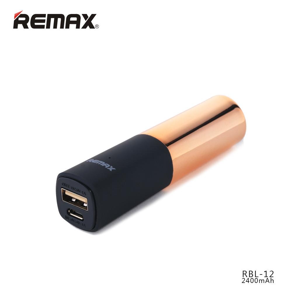 پاور بانک ريمکس مدل Lipmax ظرفيت 2400 ميلي آمپر ساعت