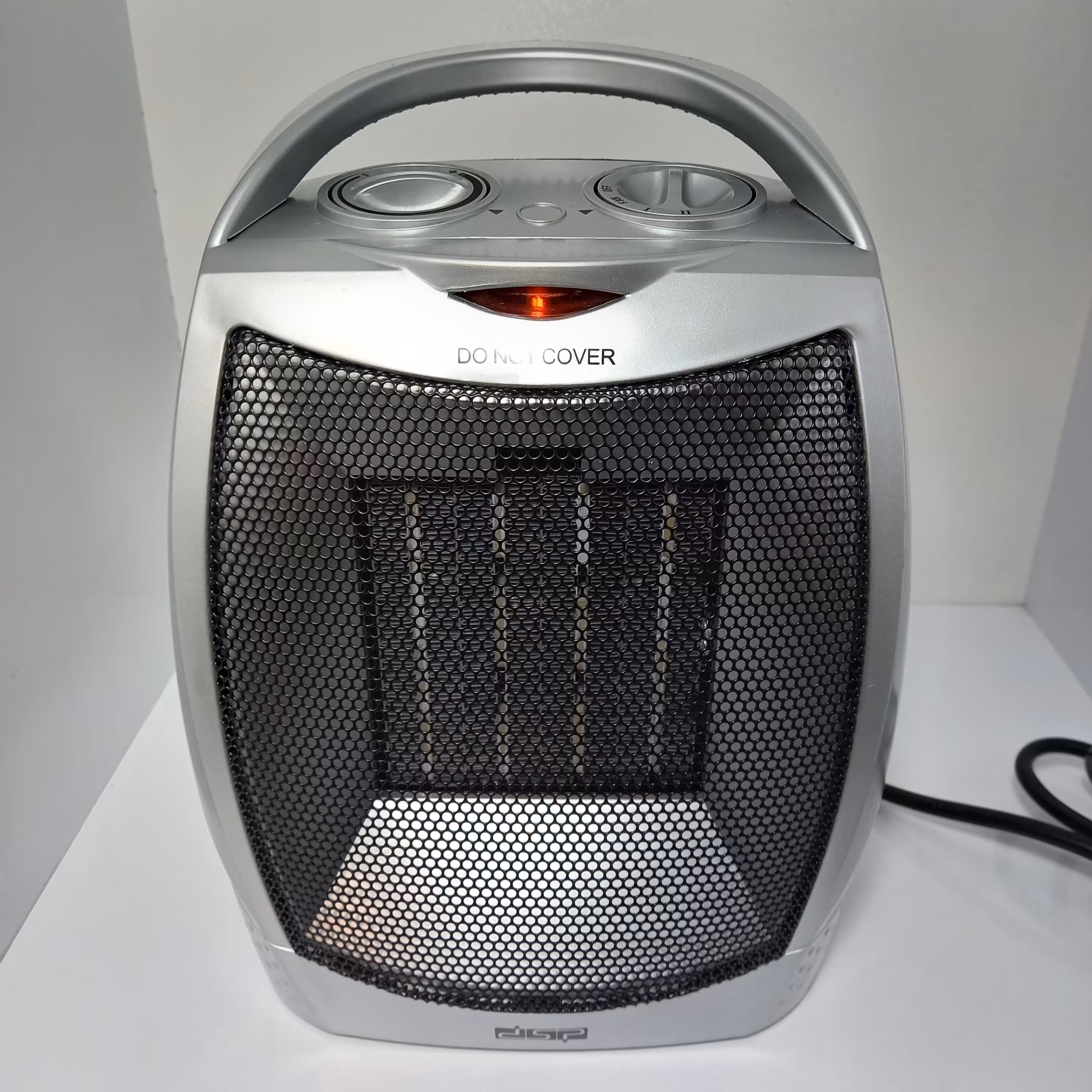 بخاری برقی فن دار  1500 وات وارداتی DSP ، فن هیتر ، هیتر فن دار ، بخاری برقی رو میزی با ایمنی بالا بدون دودکش ، پس کرایه