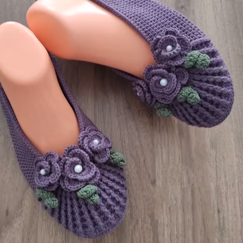 کفش روفرشی گل رز