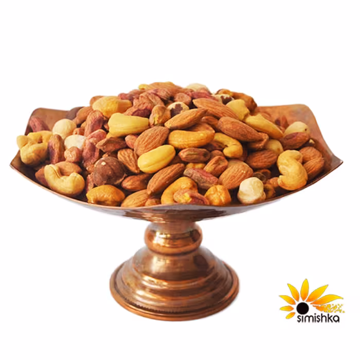 آجیل مخلوط چهار مغز شور 250 گرمی سیمیشکا