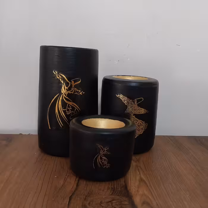 جاشمعی استوانه 3تایی.جاوارمری استوانه 3تایی