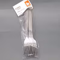 چنگال 6 عددی چنگال طرح استیل چنگال دمه دستی چنگال ضخیم 