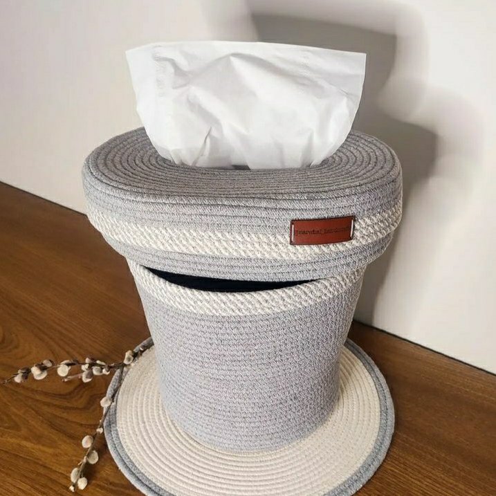 باکس دستمال کاغذی  قیطان پنبه قابل شستشو