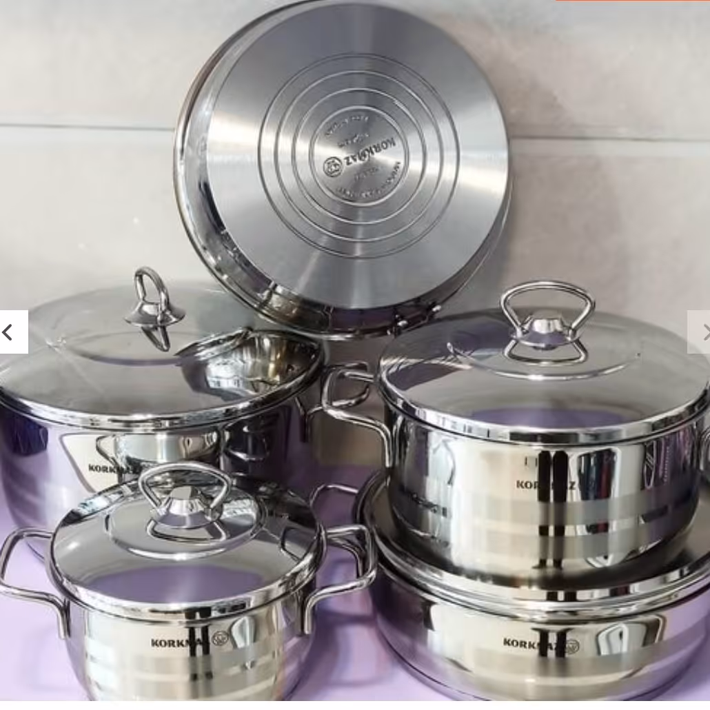 سرویس قابلمه استیل کرکماز ترکیه اصلی