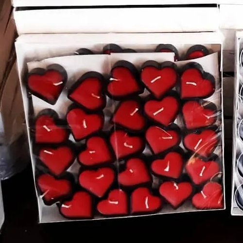 شمع وارمر قلبی 10 عددی