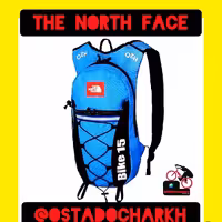 کوله دوچرخه سواری 15 لیتری نورت فیس آبی رنگ