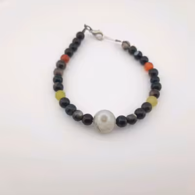 دستبند عقیق باباقوری د410