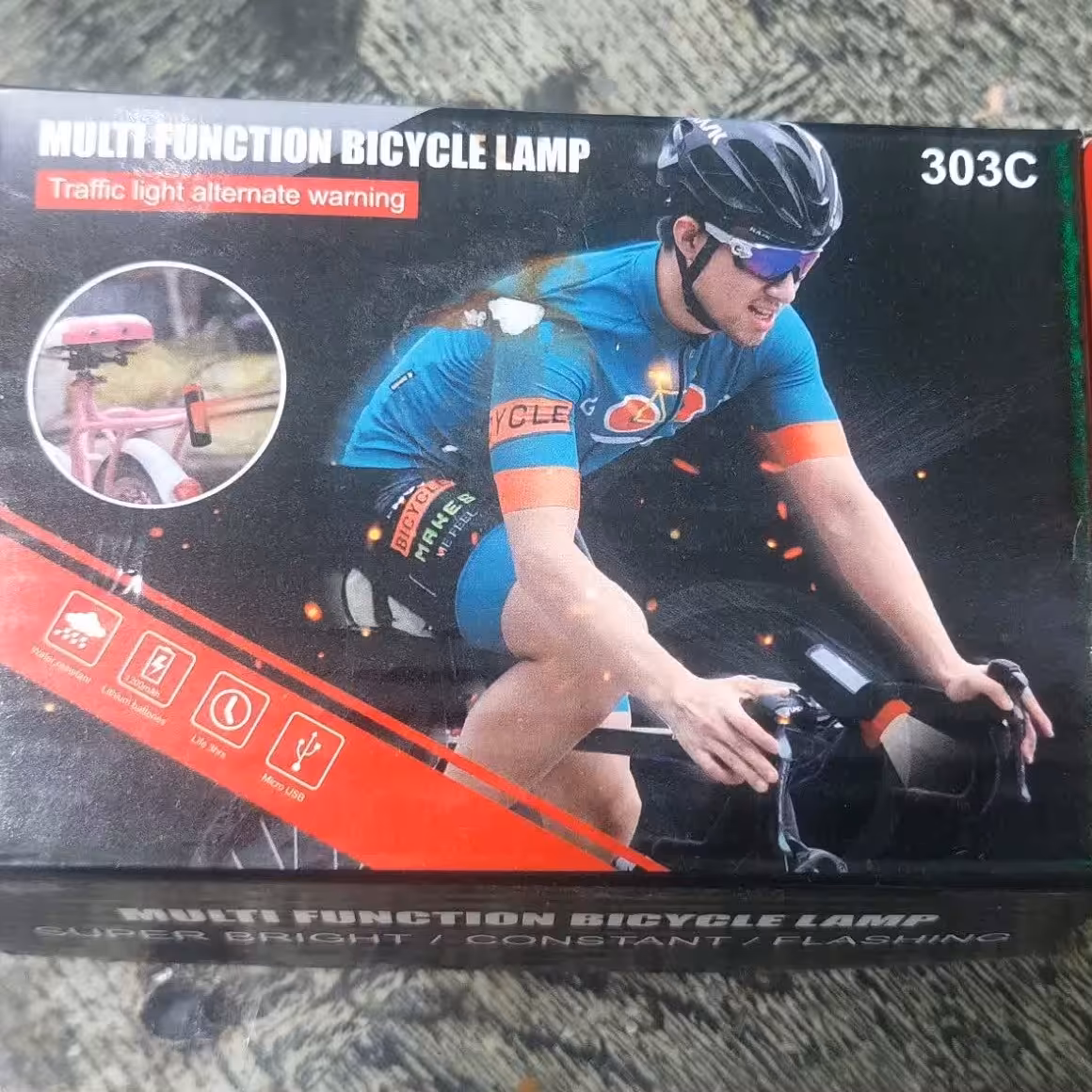 چراغ دوچرخه سواری