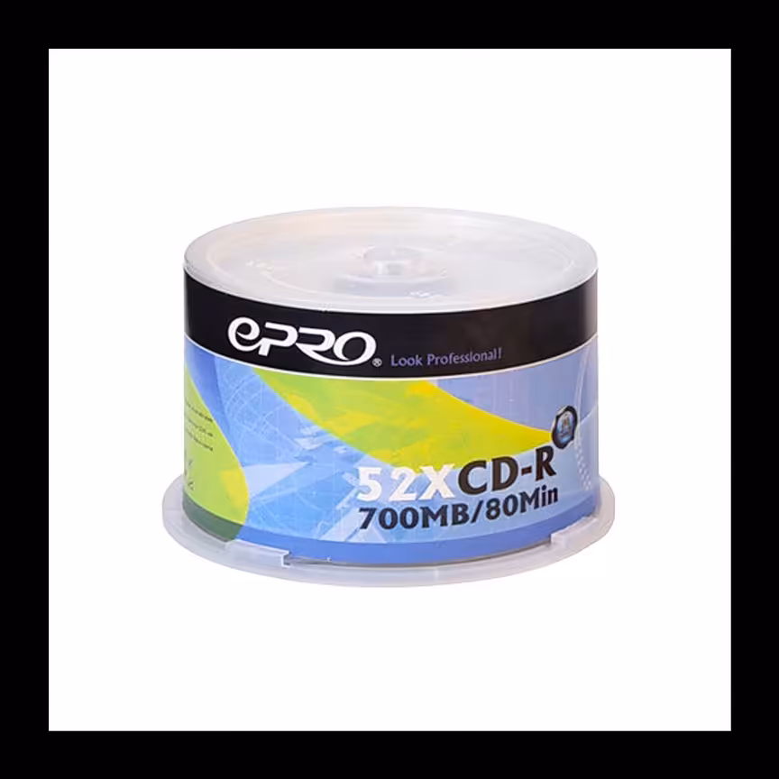 سی دی CD اپرو بسته ی 50 عددی