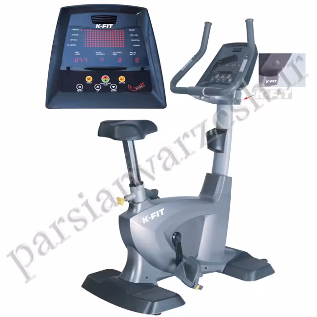 دوچرخه ثابت باشگاهی K-FIT مدل 9001W