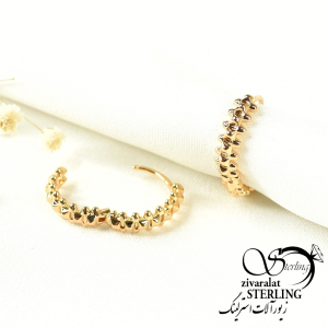گوشواره طرح خار برند ژوپینگ کد 10210