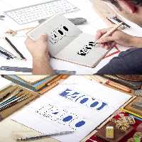 تایپوگرافی عددی 1400 | گرافیک با طعم تربچه