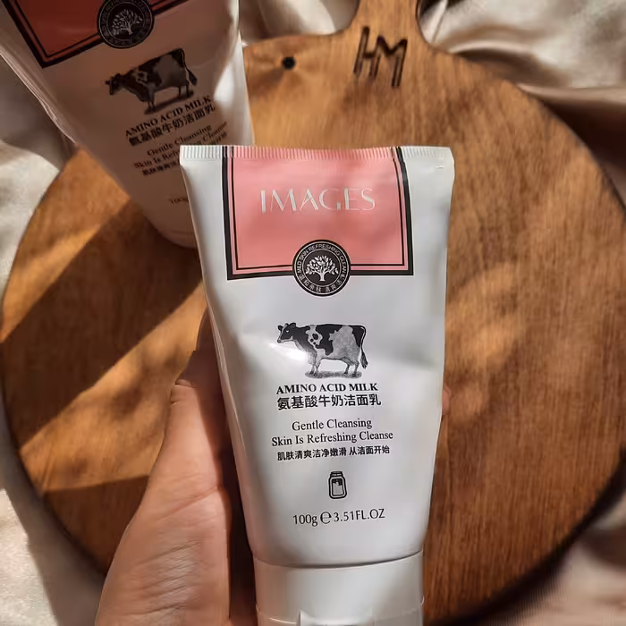 فوم شست و شوی شیرگاو