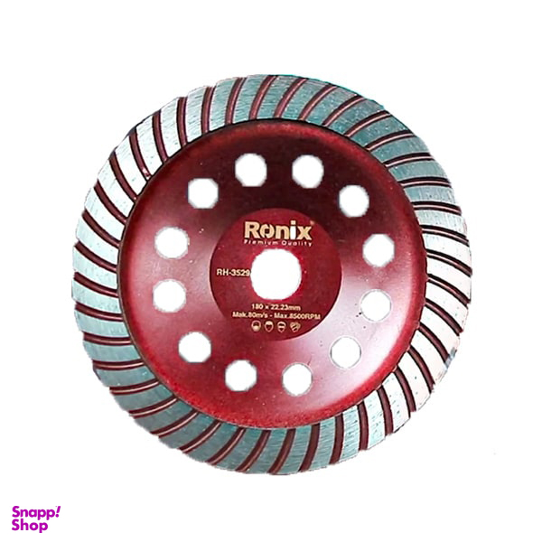 صفحه ساب گرانیت رونیکس (Ronix) مدل RH-3529 سایز 180x3 میلی متر