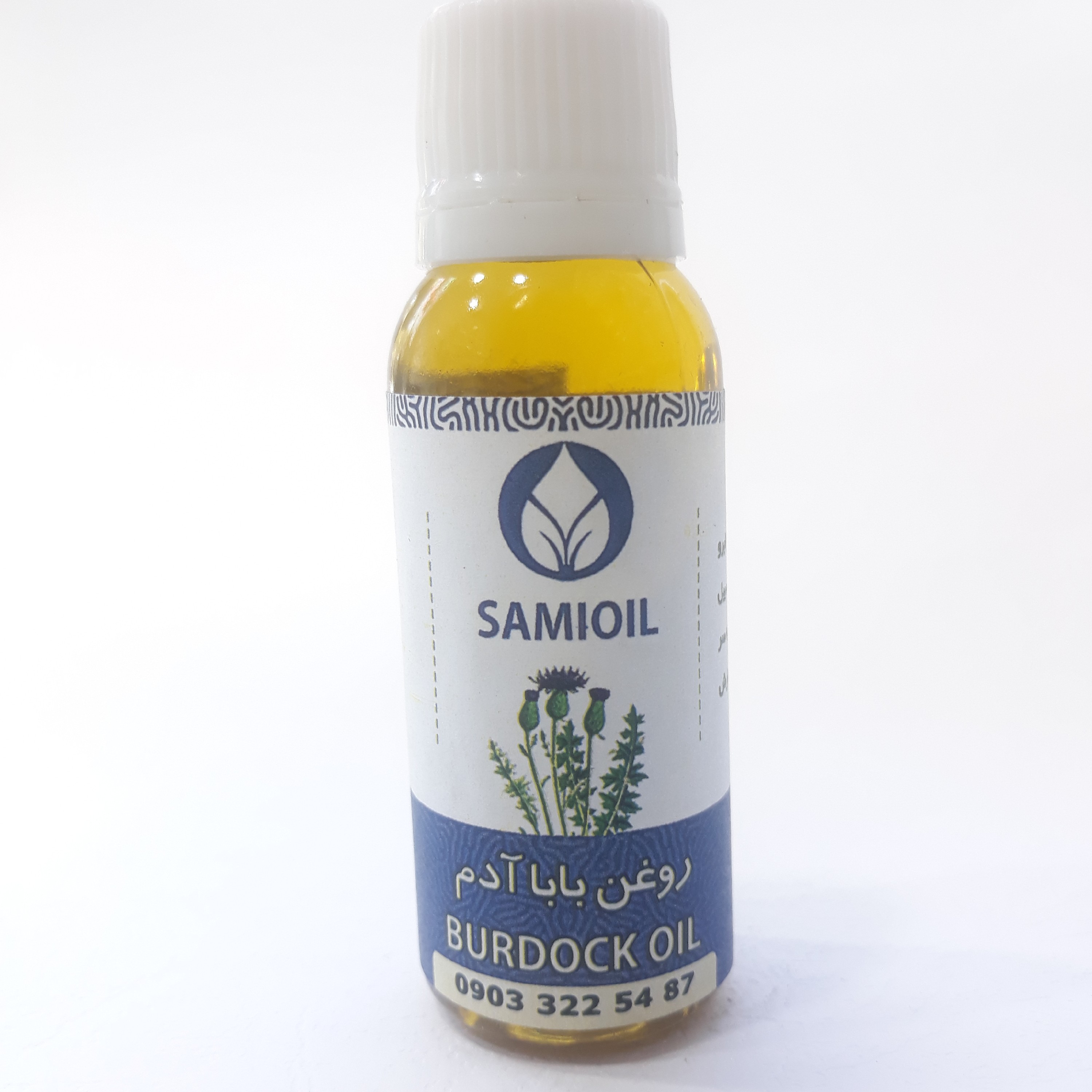 روغن باباآدم30CC (ضد التهاب،تقویت مو ،ضد ریزش قوی)بابا آدم ،بابا ادم