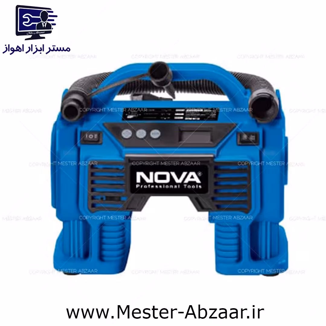 پمپ باد کمپرسور سه کاره فندکی بلوور نووا تک سیلندر دیجیتال مدل NOVA 9160
