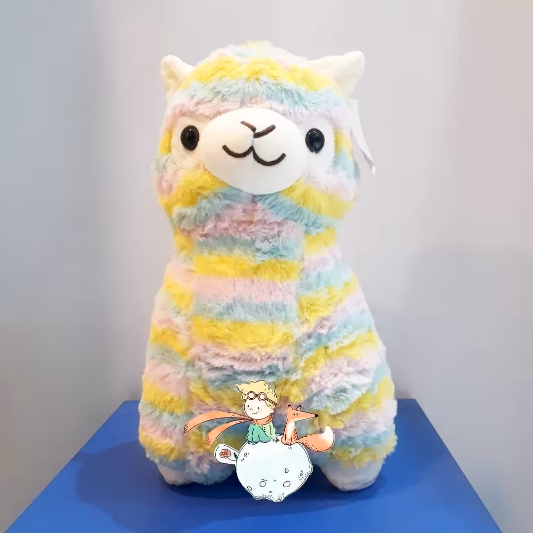 عروسک پولیشی لاما آبی