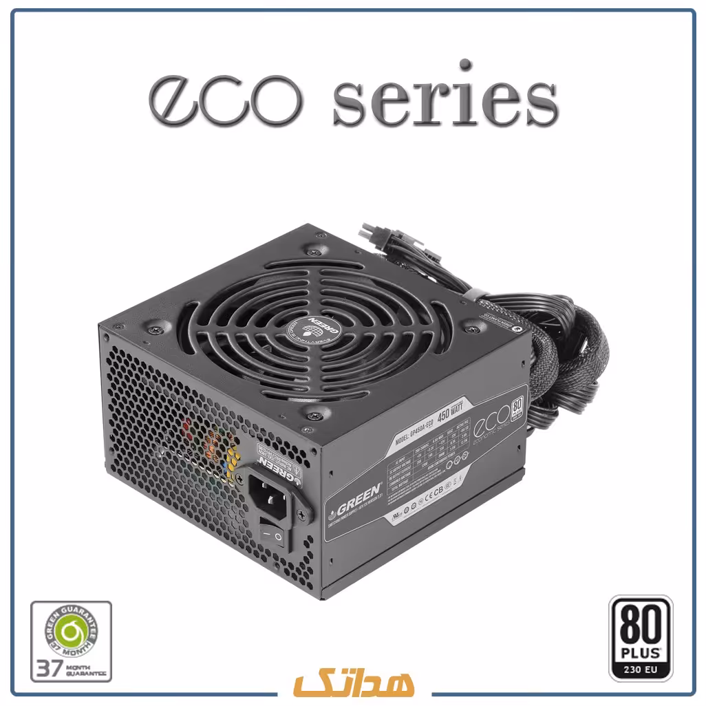 منبع تغذیه(پاور) 500 وات ECO گرین