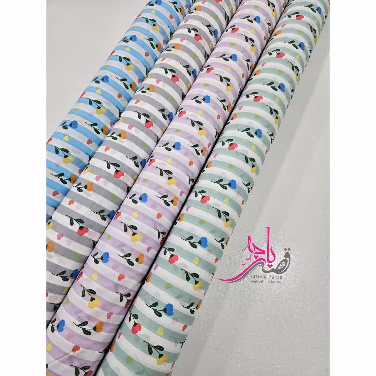 کرپ بوگاتی بالاترین کیفیت چاپ عرض 1.50 جنس درجه یک و قیمت عالی