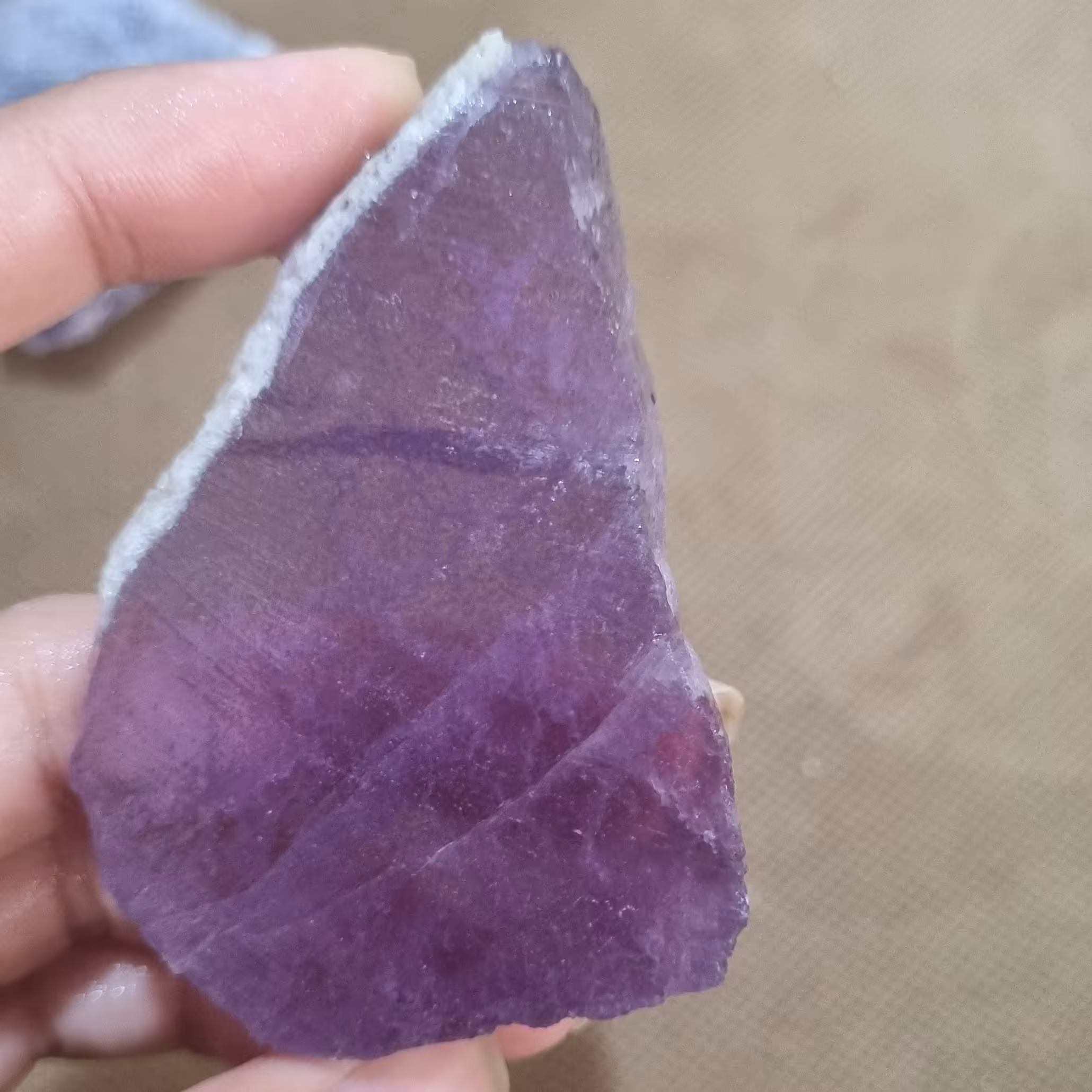 سنگ فلورین بنفش کد11