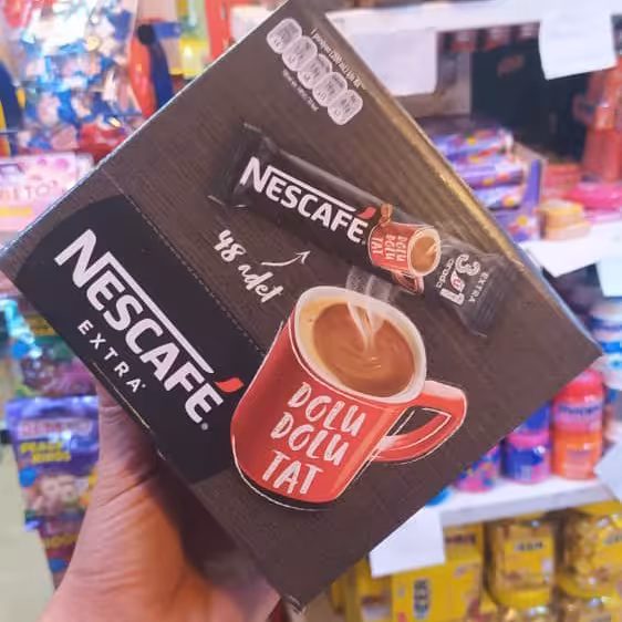 نسکافه اکسترا قهوه مارک نسکافه 48 عددی