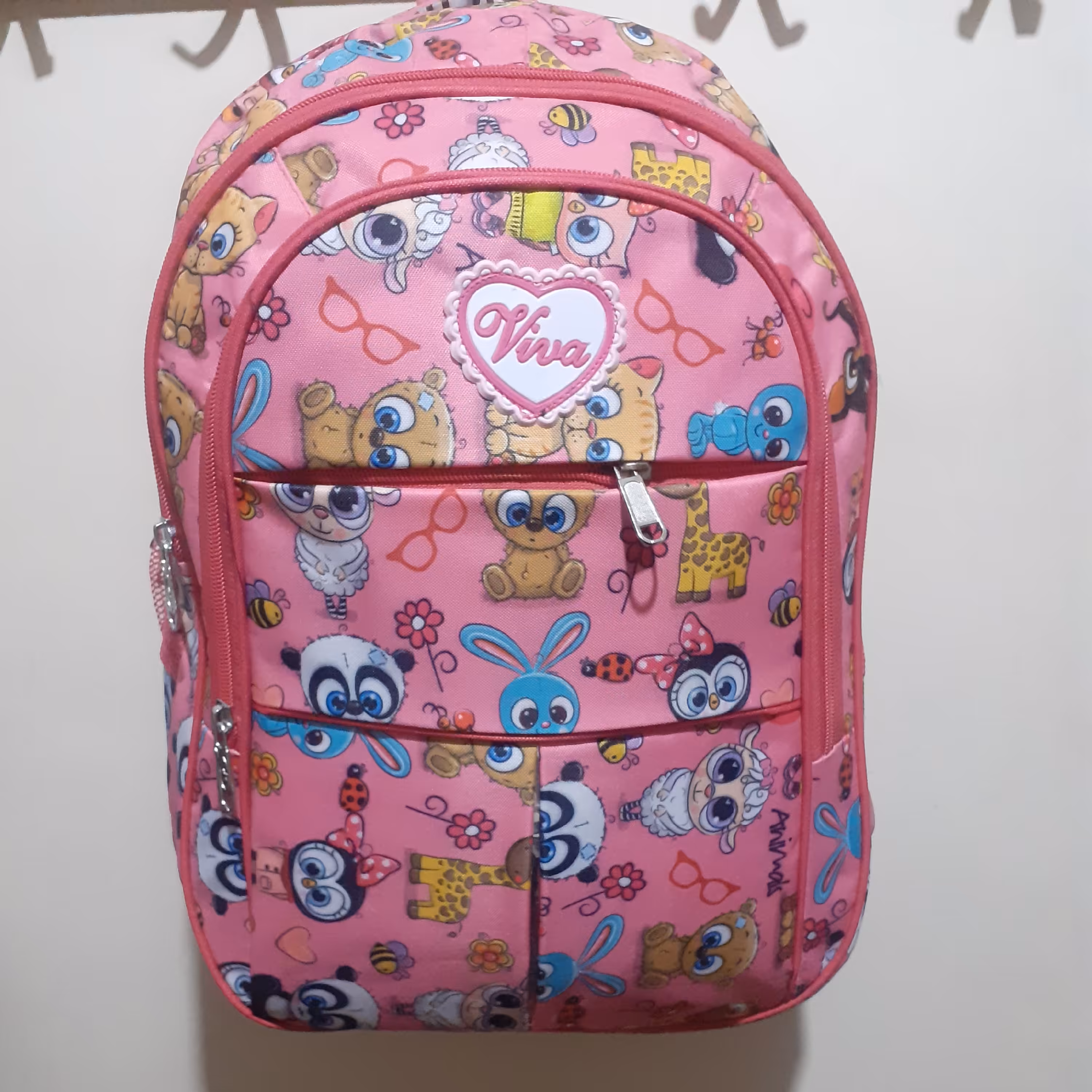 کیف مدرسه ای کوله با طرح حیوانات