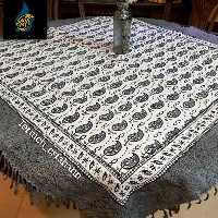 سفره قلمکاری طرح اسپرت ریشه رنگی 