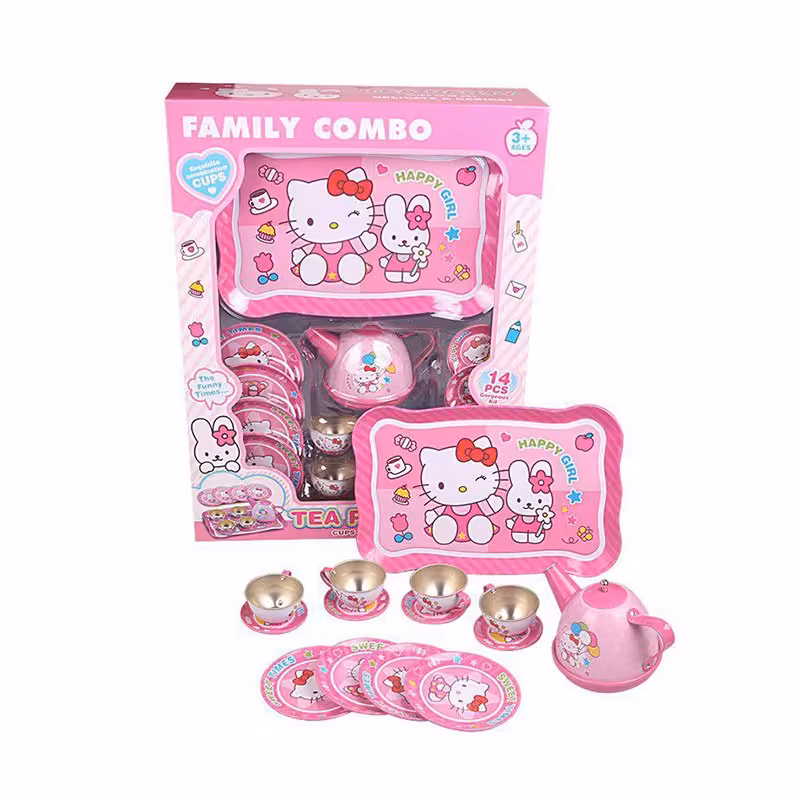 ست چای خوری فلزی کیتی مدل 526815