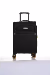 چمدان و ساک مشکی مردانه زنانه سیاه پسر کابین Ultra Light یونیسکس PC6000 03 Pierre Cardin