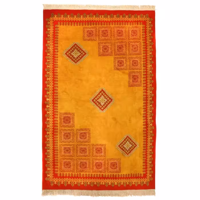 فرش دستبافت طرح یلمه کد 4103207