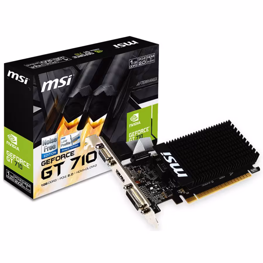 کارت گرافیک ام اس آی مدل جی تی 710 ال پی با ظرفیت 1 گیگابایت