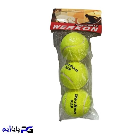 توپ تنیس بسته 3 عددی(( WERKON919))