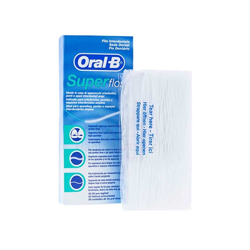 نخ دندان اورتودونسی اورال بی Super Floss
