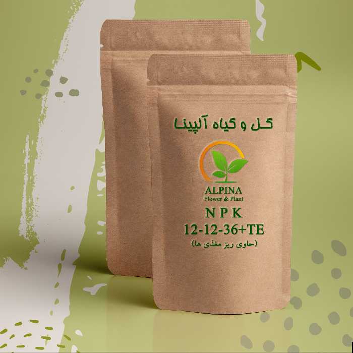 کود  36 12 12 TE پتاس بالا دارای ریز مغذی (50 گرم ساخت المان )