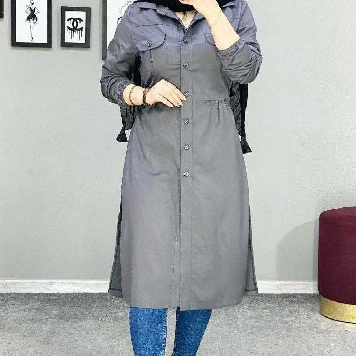 مانتودانشجویی مانتوساده مانتوبلندساده مانتوتترون دانشجویی 