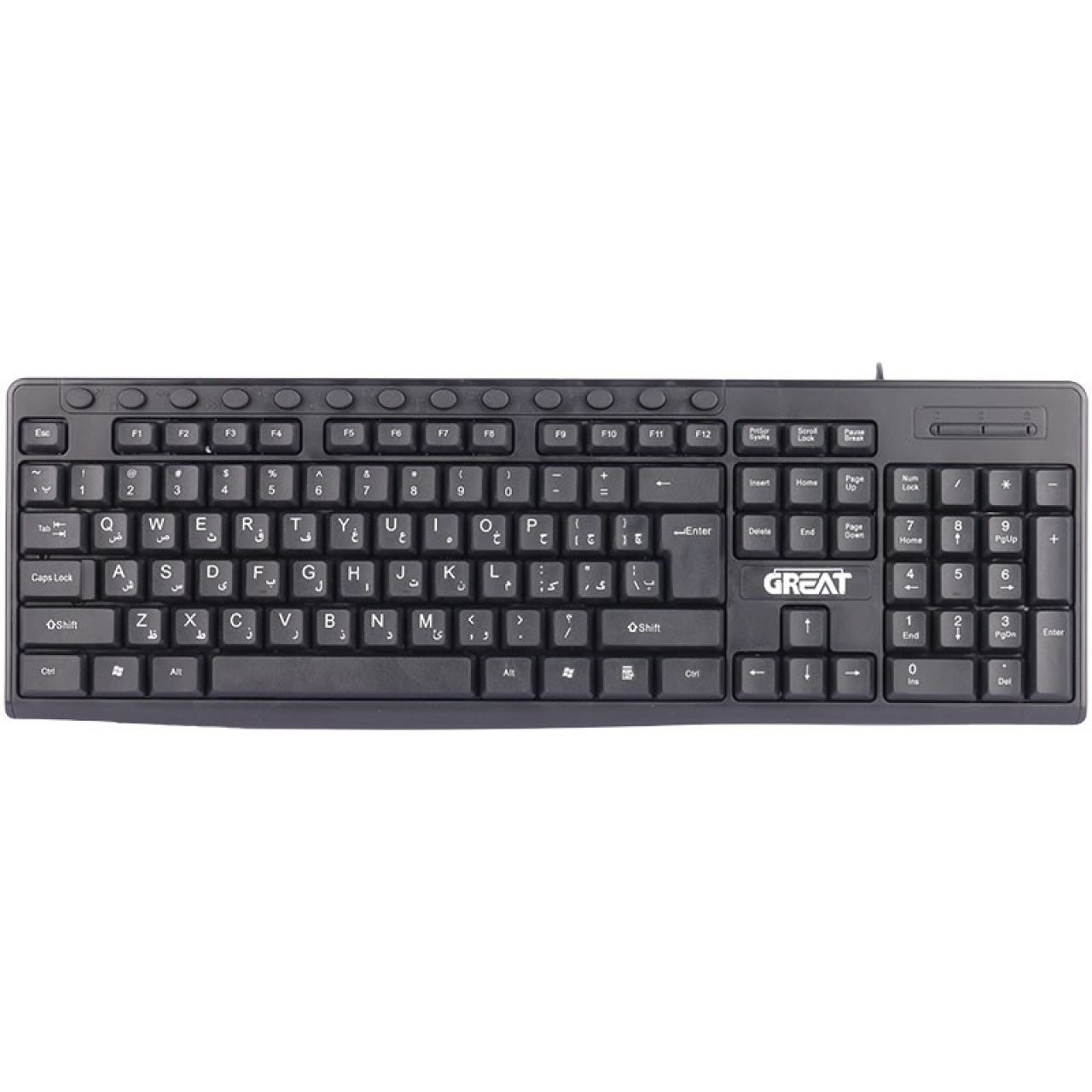 کیبورد سیمی گریت مدل GR-2020