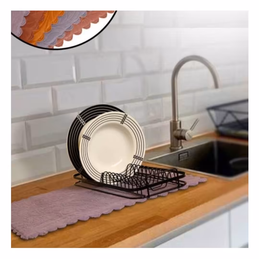 نمگیر آبگیر کنار سینک مدل رویا مارک srp رنگ متفاوت جنس  میکروفایبر 